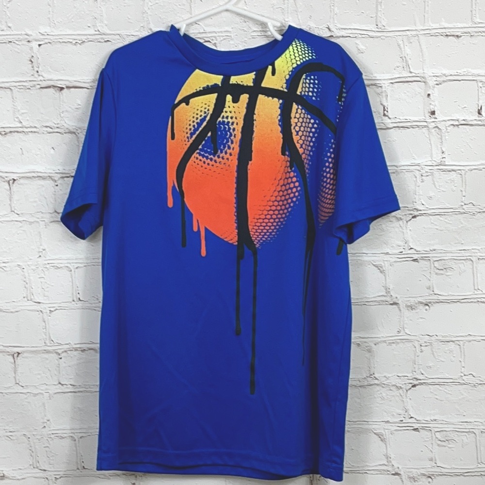 Tek Gear Kids Boys Short Sleeve Shirt Sz M (10-12)